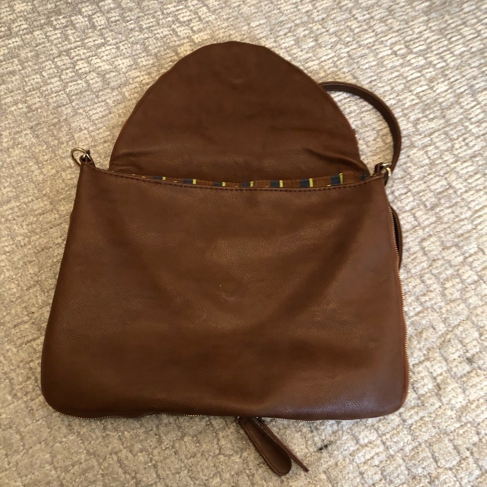 Calf Hair & Vegan Leather Bag - Picture 3 of 8